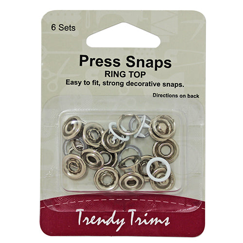 Press Snaps - Ring Top