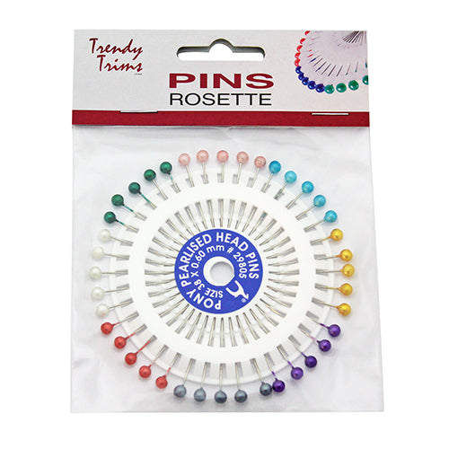 Pearlised Head Pins