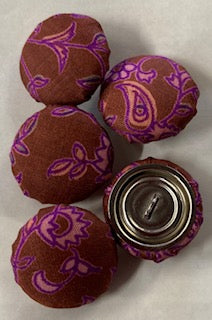 Sari Silk Buttons 19mm