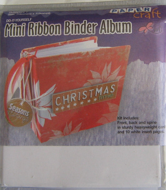 Ribbon Binder Album