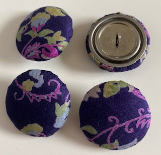 Sari Silk Buttons 29mm